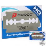 100X Dorco Stainless Double Edge Blade ST300