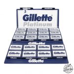 100X Gillette Platinum Razor Double Blades