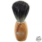 Dovo Shaving Brush Pure Badger Olive Wood (918 106)