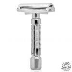 Fine Slant Aluminum Safety Razor