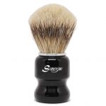 Semogue C5 Texugo Silvertip Jet Black (Tor C5TS JB)