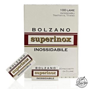 100X - Bolzano Superinox Double Edge Razor Blades