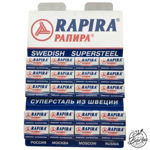 100X Rapira Swedish Supersteel Double Edge Blades