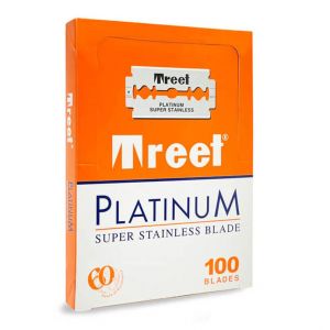 100X Treet Razor Blades Platinum