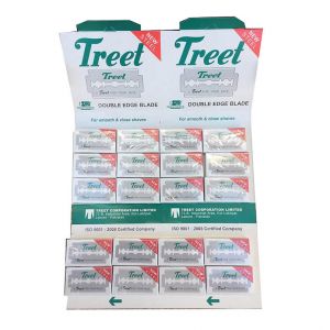 200X Treet New Steel Razor Double Edge Blades