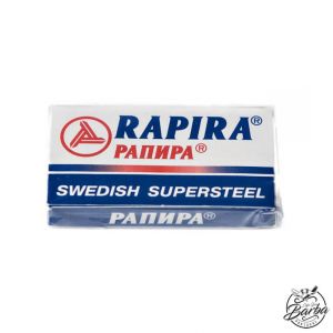 5X Rapira Swedish Supersteel Blue Blades