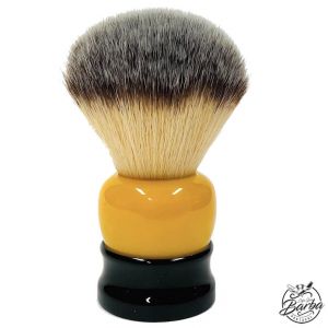 Fine Angel Hair Brush 'Stout' 24mm Black and Yellow