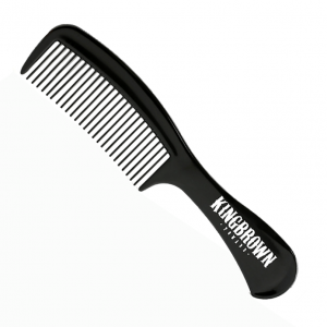 King Brown Black Handle Comb