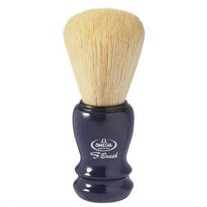 Pincel de Barbear Omega S-Brush S10108 Azul