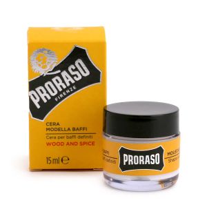 Proraso Wood and Spice Moustache Wax 15ml