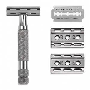 Rockwell 6C Double Edge Safety Razor Gunmetal