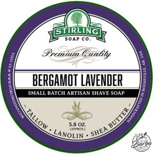 Stirling Shaving Soap Bergamot Lavender 170ml