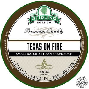 Stirling Shaving Soap Texas on Fire 170ml