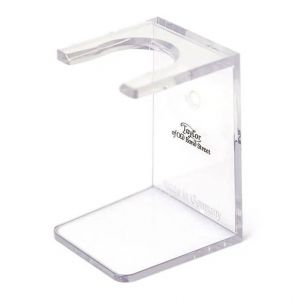 Taylor Shaving Brush Stand Clear