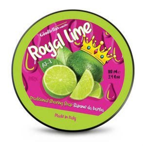 The Goodfellas Smile Royal Lime Shaving Soap 100ml