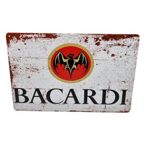 Vintage Bord 20x30 Bacardi